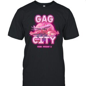 Nicki Minaj Gag City T-Shirt Rap Queen Pink Friday Graphic Tee 84